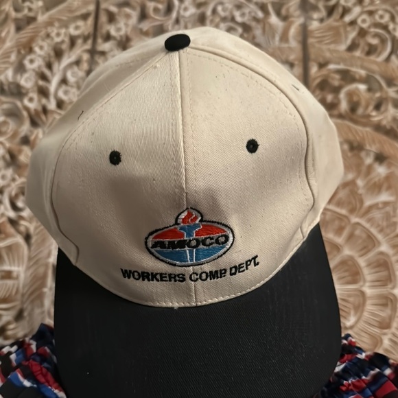 AMOCO Workers Comp Dept Beige and Black Cap
Like new collectable.adjustable - Picture 4 of 4